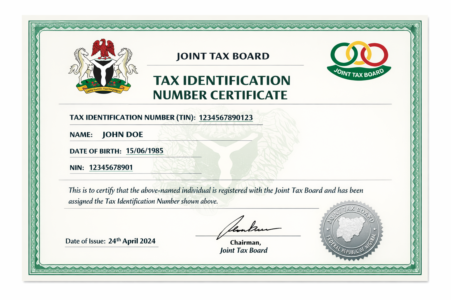 How to Retrieve Your Tax ID Using Your NIN