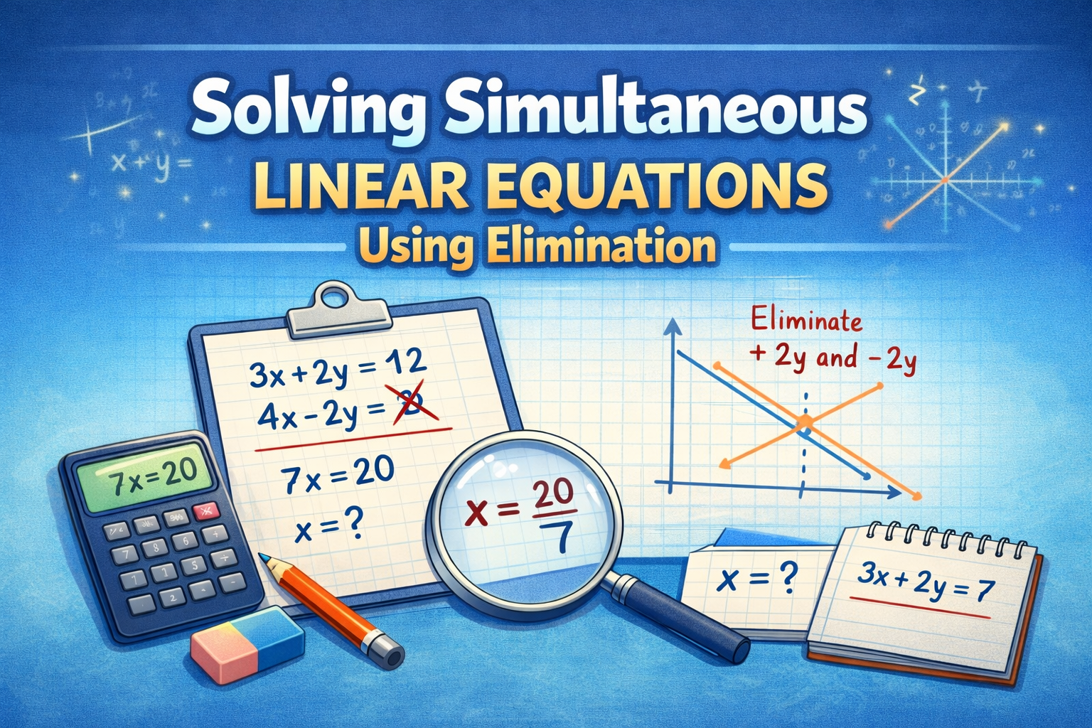 Solving Simultaneous Linear Equations Using Elimination